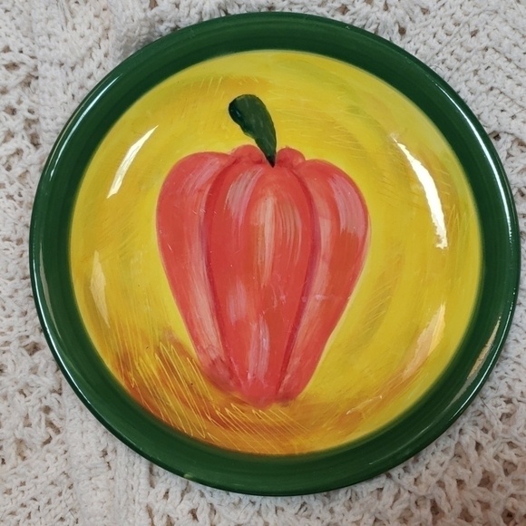 222 FIFTH 𝅺Farmers Market 2 plates 9" - Picture 3 of 6